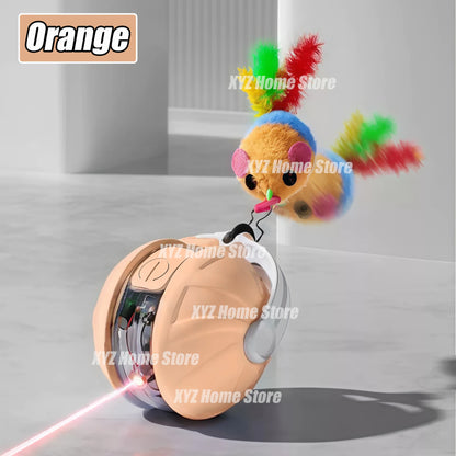 Juguete Interactivo para Gatos con Cola Automatica - Sensor Infrarrojo 360 grados