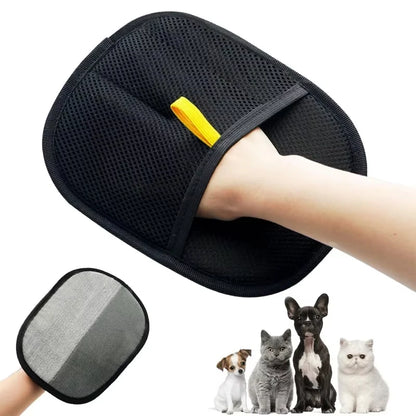 PeloOff - Guante Quitapelos para Perros y Gatos | Removedor de Pelo + Masaje