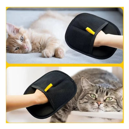 PeloOff - Guante Quitapelos para Perros y Gatos | Removedor de Pelo + Masaje
