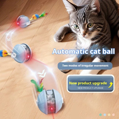Juguete Interactivo para Gatos con Cola Automatica - Sensor Infrarrojo 360 grados