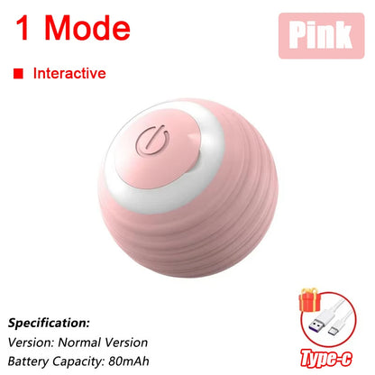 Juguete Interactivo para Gatos con Cola Automatica - Sensor Infrarrojo 360 grados