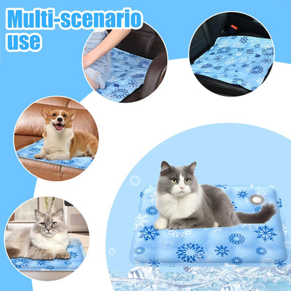 FrescoDog - Alfombra Refrescante para Perros | Colchoneta Autoenfriante sin Electricidad (Talla L)