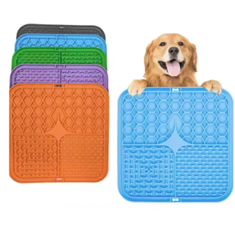 CalmaPets - Alfombra Lamedora Antiestrés para Perros | Lick Mat con Ventosas