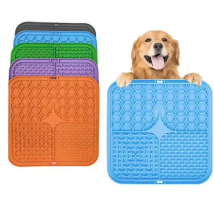 CalmaPets - Alfombra Lamedora Antiestrés para Perros | Lick Mat con Ventosas
