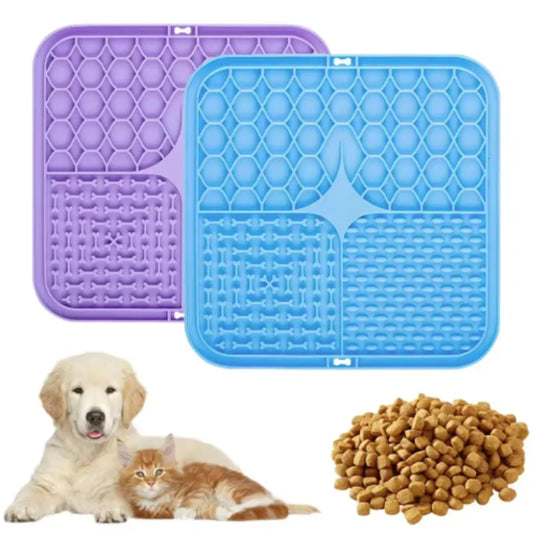 CalmaPets - Alfombra Lamedora Antiestrés para Perros | Lick Mat con Ventosas