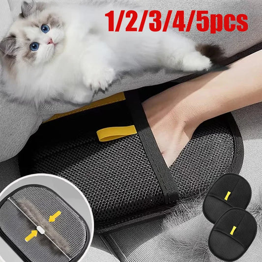 PeloOff - Guante Quitapelos para Perros y Gatos | Removedor de Pelo + Masaje