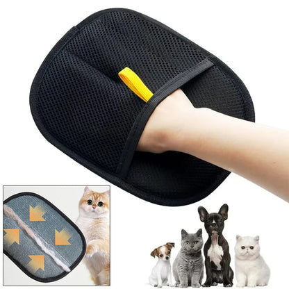 PeloOff - Guante Quitapelos para Perros y Gatos | Removedor de Pelo + Masaje
